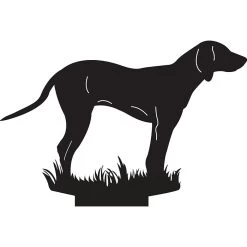 'Plott' Dog Weathervane