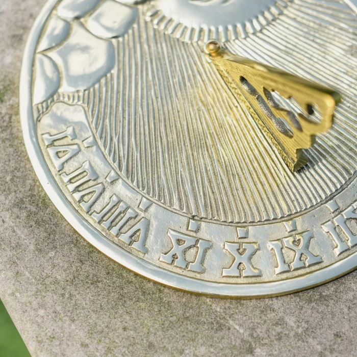 Polished Brass 'Rising Run' Sundial 11 Polished Brass 'Rising Run' Sundial - Image 9