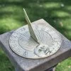 Polished Brass 'Rising Run' Sundial -Garden Supply Discount Store polished brass rising run sundial 5