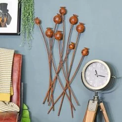 Poppy Blossoms Decorative Wall Art -Garden Supply Discount Store poppy blossoms decorative wall art 4