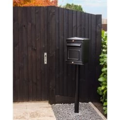 "The Sheffield" Rear Opening Post Box -Garden Supply Discount Store postbox3 1