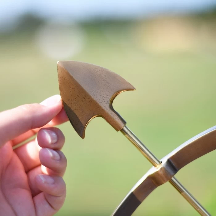 Gold Painted "Profatius" Armillary - 44cm 6 Gold Painted "Profatius" Armillary - 44cm - Image 4