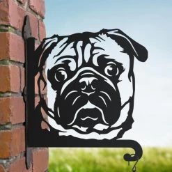 Pug Hanging Basket Bracket -Garden Supply Discount Store pug hanging basket bracket bcmw 3