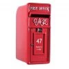 Personalised "King George" Rex Red Period Post Box -Garden Supply Discount Store red king geroge post box fonts 2
