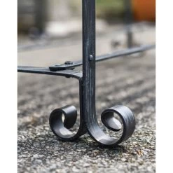 Robust “Chatham" Park Table- Black -Garden Supply Discount Store robust chatham 22 park table black 5