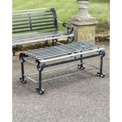 Robust “Chatham" Park Table- Black -Garden Supply Discount Store robust chatham 22 park table black 7
