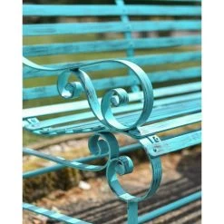 Robust “Chatham" Three Seater Park Bench - Green -Garden Supply Discount Store robust chatham 22 three seater park bench green 4