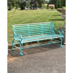 Robust “Chatham" Three Seater Park Bench - Green -Garden Supply Discount Store robust chatham 22 three seater park bench green 7