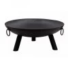 Round Steel Fire Bowl - 80cm