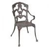 'Alvera' Rustic Cast Iron Victorian Chair -Garden Supply Discount Store rustic cast iron victorian chair