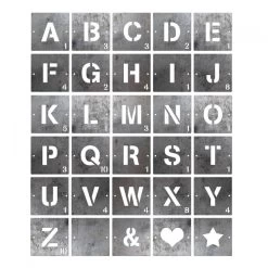 Individual Scrabble Squares Letters & Symbols- Unfinished Metal