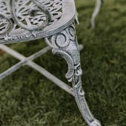 Antique Cream "Edworth Manor" Four Seater Dining Set -Garden Supply Discount Store sg001 crm 9