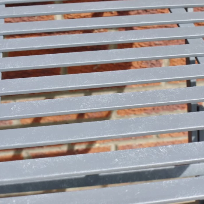 "Shabby Chic" Grey Two Seat Table Set 7 "Shabby Chic" Grey Two Seat Table Set - Image 5