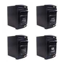 "The Sheffield" Rear Opening Post Box -Garden Supply Discount Store sheffield post box personalisation