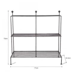 Simplistic Steel Plant Shelving Stand -Garden Supply Discount Store simplistic steel plant shelving stand 3