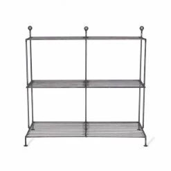 Simplistic Steel Plant Shelving Stand