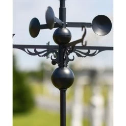 Slim Steel Wise Owl Weathervane - Horizontal Fitting -Garden Supply Discount Store slim steel wise owl weathervane 9