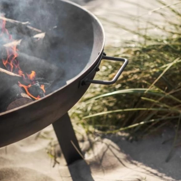 Raw Metal Fire Pit & Log Burner - 55cm 4 Raw Metal Fire Pit & Log Burner - 55cm - Image 2