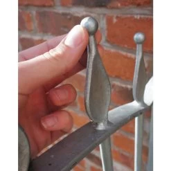 "Ace Of Spades" Galvanised Steel Gates -Garden Supply Discount Store small gate design 4 scale