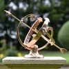 Polished Copper Armillary - 17cm -Garden Supply Discount Store small profatius armillary 10 1