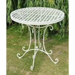 “Aunt Hilda" Garden Twin Table Set -Garden Supply Discount Store small round garden table 1