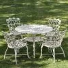 Solid Cream "Wootton House" Four Seat Dining Set -Garden Supply Discount Store solid cream 22wootton house 22 four seat dining set 2