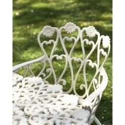 Solid Cream "Wootton House" Four Seat Dining Set -Garden Supply Discount Store solid cream 22wootton house 22 four seat dining set 6