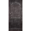 "Ace Of Spades" Galvanised Steel Gates 2 "Ace Of Spades" Galvanised Steel Gates -Garden Supply Discount Store spade finial galvanised steel gates large