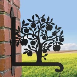 Steel Apple Tree Hanging Basket Bracket -Garden Supply Discount Store steel apple tree hanging basket bracket 4