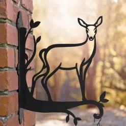 Steel Contemporary Doe Hanging Basket Bracket 13 Steel Contemporary Doe Hanging Basket Bracket -Garden Supply Discount Store steel contemporary doe hanging basket bracket 3