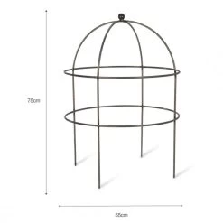 Steel Domed Plant Support - 75cm -Garden Supply Discount Store steel domed plant support 2 2
