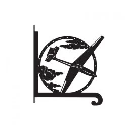 Steel Glider Plane Hanging Basket Bracket 12 Steel Glider Plane Hanging Basket Bracket -Garden Supply Discount Store steel glider plane hanging basket bracket 1