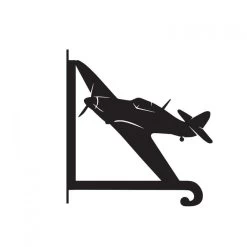 Steel Hurricane Aircraft Hanging Basket Bracket -Garden Supply Discount Store steel hurricane aircraft hanging basket bracket 1