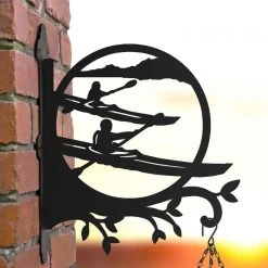 Steel Kayaking Couple Hanging Basket Bracket 11 Steel Kayaking Couple Hanging Basket Bracket -Garden Supply Discount Store steel kayaking couple hanging basket bracket 5