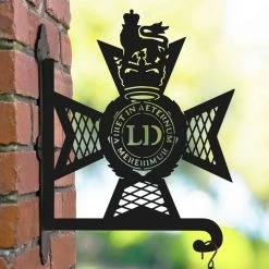 Steel Light Dragoons Regiment Hanging Basket Bracket -Garden Supply Discount Store steel light dragoons regiment hanging basket bracket 3