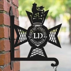 Steel Light Dragoons Regiment Hanging Basket Bracket -Garden Supply Discount Store steel light dragoons regiment hanging basket bracket 5