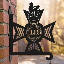 Steel Light Dragoons Regiment Hanging Basket Bracket -Garden Supply Discount Store steel light dragoons regiment hanging basket bracket 6