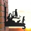 Steel Meerkat Family Hanging Basket Bracket -Garden Supply Discount Store steel meerkat family hanging basket bracket 5
