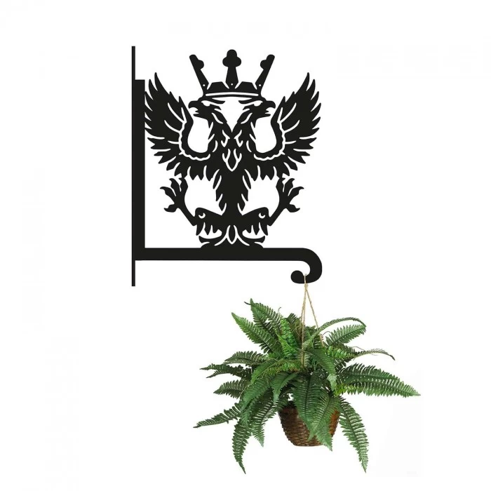 Steel Mercian Regiment Hanging Basket Bracket 4 Steel Mercian Regiment Hanging Basket Bracket - Image 2