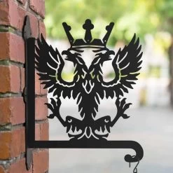 Steel Mercian Regiment Hanging Basket Bracket 12 Steel Mercian Regiment Hanging Basket Bracket -Garden Supply Discount Store steel mercian regiment hanging basket bracket 4