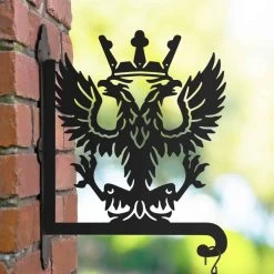 Steel Mercian Regiment Hanging Basket Bracket 13 Steel Mercian Regiment Hanging Basket Bracket -Garden Supply Discount Store steel mercian regiment hanging basket bracket 5