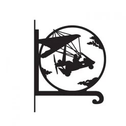 Steel Microlight Hanging Basket Bracket -Garden Supply Discount Store steel microlight hanging basket bracket 2