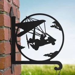 Steel Microlight Hanging Basket Bracket -Garden Supply Discount Store steel microlight hanging basket bracket 3