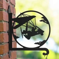 Steel Microlight Hanging Basket Bracket -Garden Supply Discount Store steel microlight hanging basket bracket 4