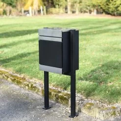 Steel "Beaumont" Parcel Box On Stand