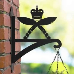 Steel Royal Gurkha Rifles Regiment Hanging Basket Bracket -Garden Supply Discount Store steel royal gurkha rifles regiment hanging basket bracket 6