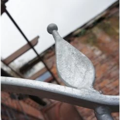 "Ace Of Spades" Galvanised Steel Gates -Garden Supply Discount Store tall gate design 4