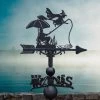 The Fisherman & The Witch Weathervane -Garden Supply Discount Store the fisherman the witch weathervane 5