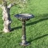 Brushed Gold "Floridus" Bird Bath -Garden Supply Discount Store the floridus bird bath 5