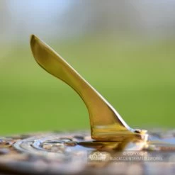 Antique Brass 'Horoscope' Sundial - 230mm -Garden Supply Discount Store the sundial gnomon